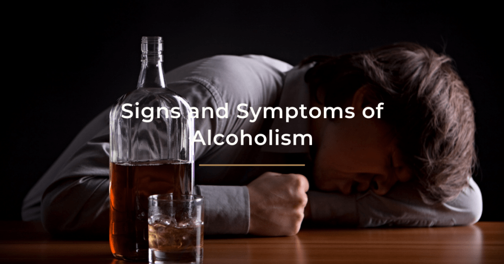 symptoms of alcoholism