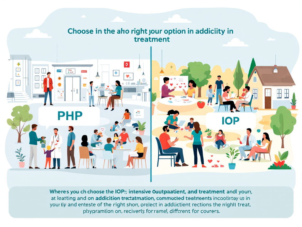 Deciding on PHP vs IOP Addiction Treatment for Your Journey
